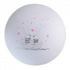 Plafonnier blanch kinder   12 cm