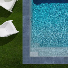 Kit complet | margelles pour piscine 8x4m en pierre bleue vietnam (+ colle, joint, hydrofuge ...)