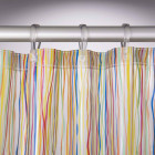 Rideau de douche rigato 180x200 cm multicolore