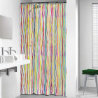 Rideau de douche rigato 180x200 cm multicolore