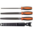 Skandia jeu de lime coupe bâtarde 3 pièces 200 mm 1044539