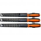 Skandia jeu de râpe à bois 3 pièces 200 mm 1044586