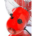 Bestron ventilateur de bureau 30 cm rouge dft25r