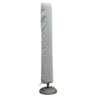 Housse de parasol 260x60 cm gris