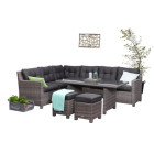 Garden impressions mobilier de jardin 20 pcs blue bird gris 07520gt