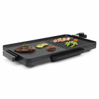 Plancha électrique 2 en 1 2000 w 49x27 cm noir