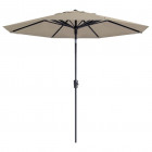 Parasol paros ii luxe 300 cm écru