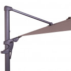 Madison parasol monaco flex 300 x cm taupe carré pc10p015