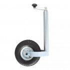 Roue jockey avec pneu d'air  48 mm 26 x 8,5 cm