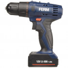 Ferm perceuse sans fil cdm1118 12 v 1,5 ah li-ion
