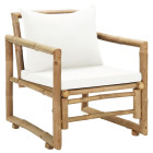 Chaise de jardin 2 pcs bambou 60 x 65 x 72 cm