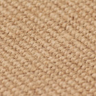 Tapis en jute avec support en latex 140 x 200 cm naturel