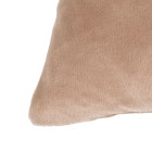 Housses de coussin 4 pcs tissu 80x80 cm beige