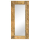 Miroir bois massif de manguier 50 x 110 cm