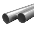 Tube rond acier inoxydable 2 pcs v2a 2 m ø70x1,8 mm