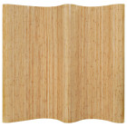Cloison de séparation bambou 250 x 165 cm naturel