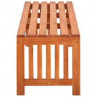 Banc de jardin 130 cm bois d'eucalyptus solide