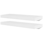 Étagère design murales 4 pcs blanc 60 cm