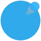 Film solaire de piscine ronde PE 455 cm Bleu