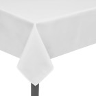 Nappes de table 5 pcs blanc 170x130 cm