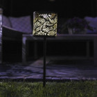 Lampe sur piquet de jardin à led solaire forest