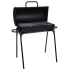 Barbecue au charbon en forme de cylindre diamètre 33 cm