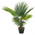 Plante artificielle avec pot palmier vert 70 cm