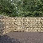Mur à gabion avec couvercles Acier galvanisé 900 x 50 x 200 cm