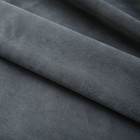 Rideau occultant avec crochets velours anthracite 290x245 cm