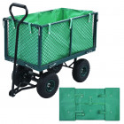 Bâche de chariot de jardin vert tissu