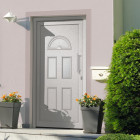 Porte d'entrée blanc - Ouverture à droite – Dimensions au choix