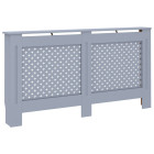 Cache-radiateur anthracite 152x19x81,5 cm mdf