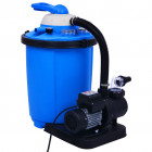 Pompe de filtration à sable avec minuterie 550 W 50 L