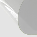 Protecteur de table transparent ø 90 cm 2 mm pvc