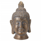 Tête de bouddha décorative 31x29x53,5 cm