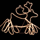Cordon lumineux de Noël 4 rennes et traîneau 1548 LED 500x80 cm