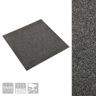 Dalles de tapis de sol 20 pcs 5 m² 50x50 cm anthracite