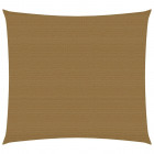 Voile d'ombrage 160 g/m² taupe 2,5x3 m pehd