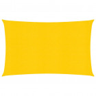 Voile d'ombrage 160 g/m² jaune 2x4 m pehd