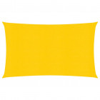 Voile d'ombrage 160 g/m² jaune 2x5 m pehd