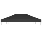 Toile de toit de belvédère 270 g/m² 4x3 m noir