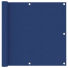 Écran de balcon bleu 90x500 cm tissu oxford