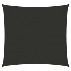 Voile de parasol tissu oxford carré 3x3 m anthracite