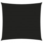 Voile de parasol tissu oxford carré 6x6 m noir