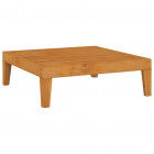Table de jardin 68,5x68,5x24 cm bois d'acacia massif