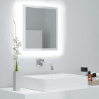 Miroir à LED de salle de bain 40x8,5x37 cm Acrylique - Couleur au choix