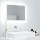 Miroir à LED de salle de bain 60x8,5x37 cm Acrylique - Couleur au choix