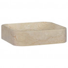 Lavabo 40x40x10 cm marbre - Couleur au choix