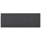 Tapis de couloir anthracite 80x250 cm