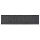 Tapis de couloir anthracite 80x400 cm